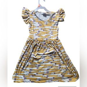 Girls extra large dress with pencils